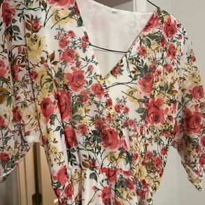 NWOT Floral dress